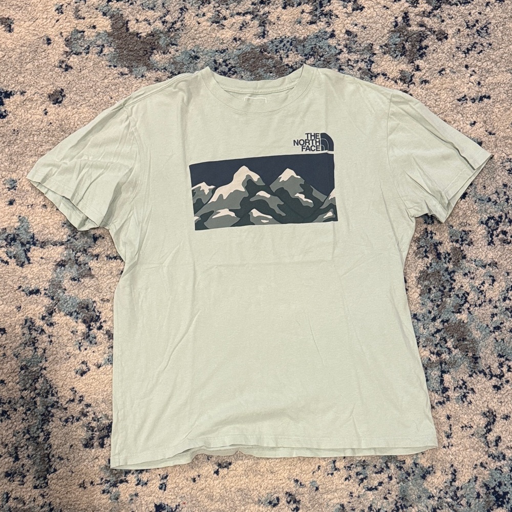 The North Face Men's Light Green Mountain Tee